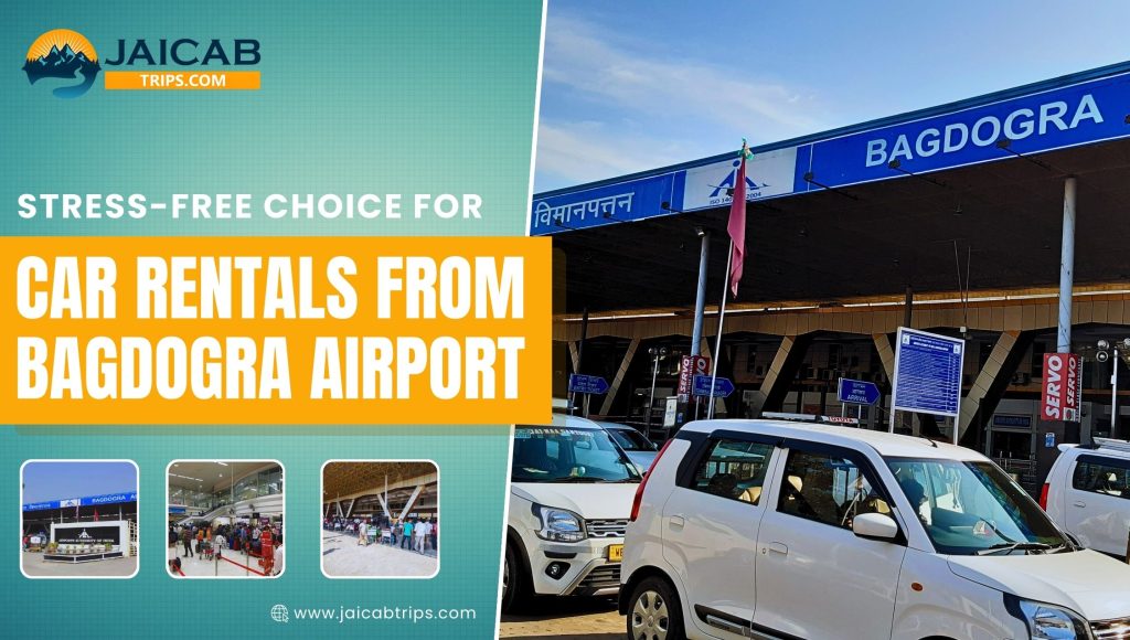 taxi stand in fornt of bagdogra airport