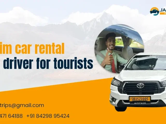 Sikkim Car Rental With Driver For Tourists